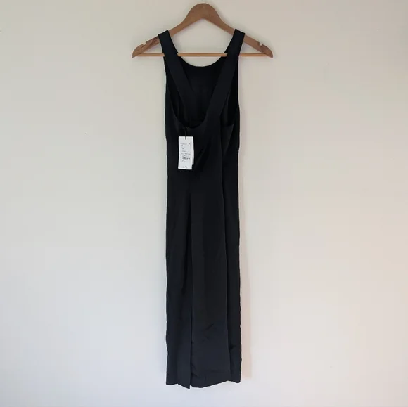 Theory Black Midi Dress